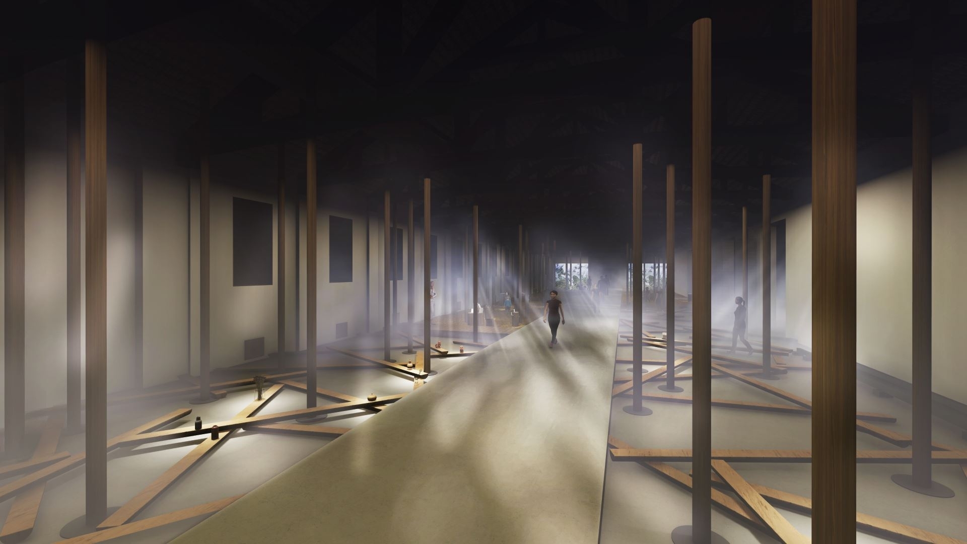 The Realm of Mist exhibition reflects contemporary ecological thinking and connects water culture with education and sustainability.
