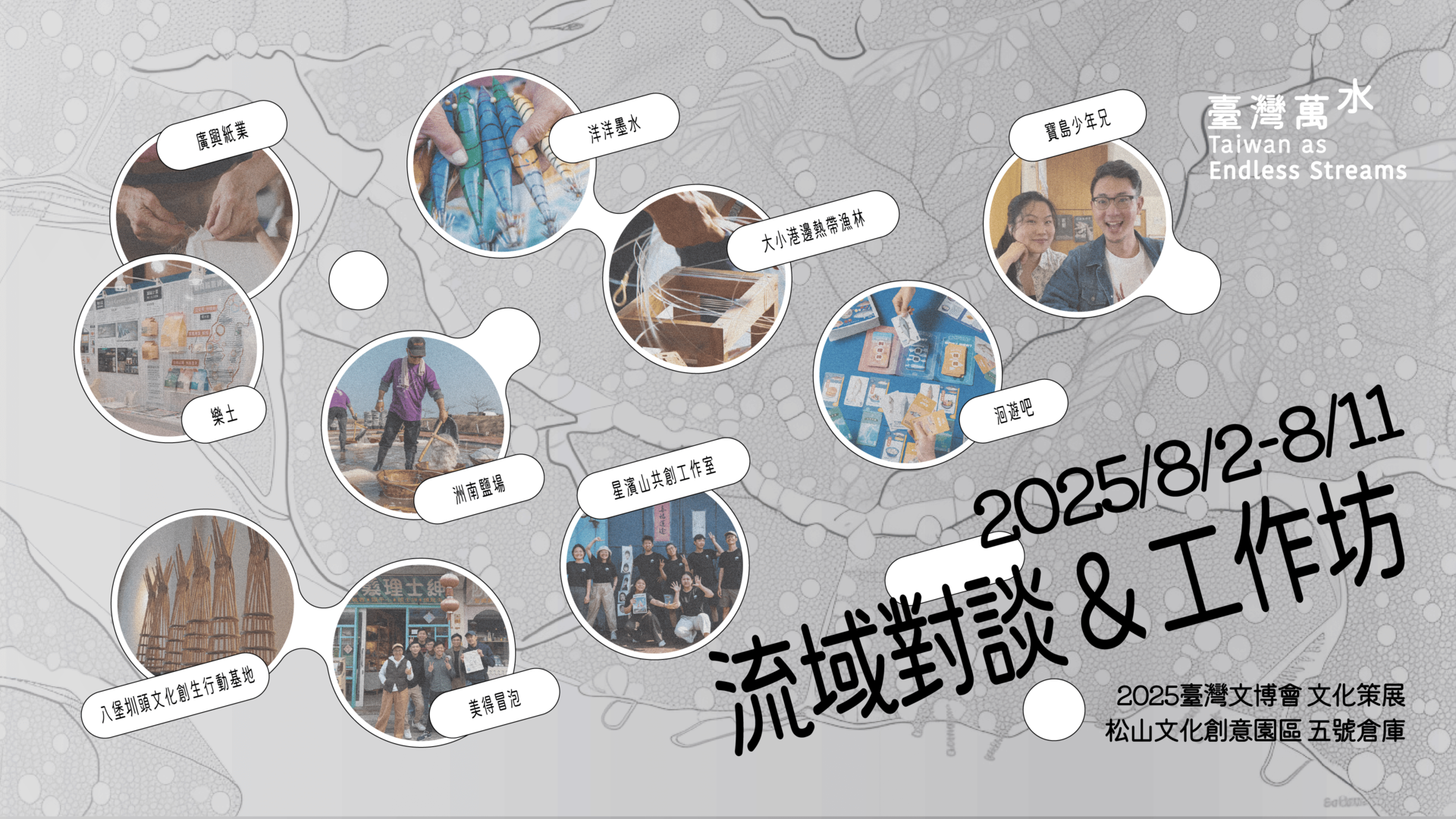 2025 臺灣文博會 臺灣萬水《流域對談》